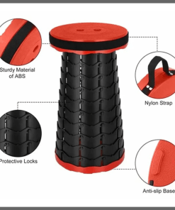 Portable Retractable plastic stool