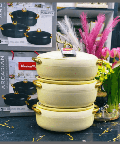 3Pcs Arcadian hot pot set