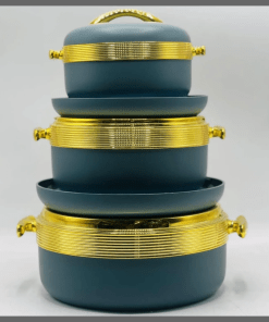 3Pcs Forever gold elegant hotpot set