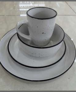 24Pcs ceramic dinner set