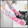 A Pair Full arm elbow size waterproof wash gloves