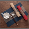 6Pcs Luxury PVC Table mats/ Placemats