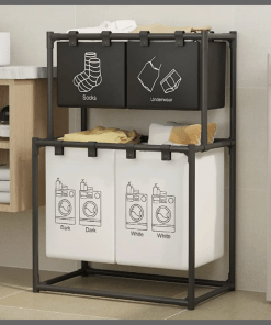 New Laundry basket Foldable dirty clothes organizer with wheels