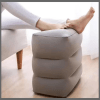 Inflatable  foot rest stool