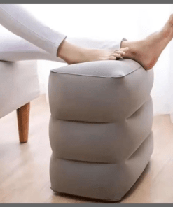 Inflatable  foot rest stool