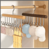 New wooden plank multipurpose  8 hook hanger