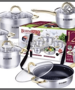 12pcs Bominox Cookware set