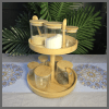 2 Layer Bamboo Lazy Susan