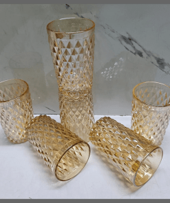 6Pcs Heavy gauge thick water glasses