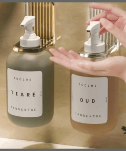 5Pcs Wall mounted shower gel bottle rack holders