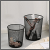 Medium metallic Mesh Dustbin
