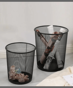 Medium metallic Mesh Dustbin