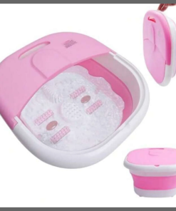 Portable silicone folding electric foot bath foot massage machine