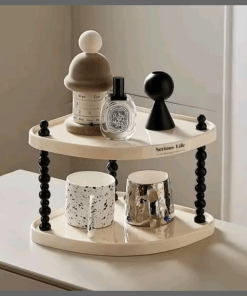 2 TIER Luxury Multilayer Desktop Cup Holder