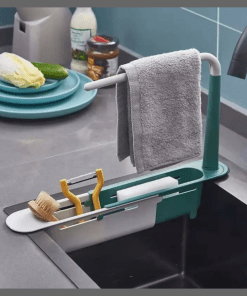 Telescopic Sink Shelf Kitchen Sink Organizer
