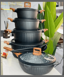 12pcs OSFE Marble cookware set