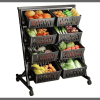 Multi- Functional Steel Vegetable & Fruit Rack