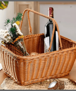Multi~purpose Rattan wicker basket