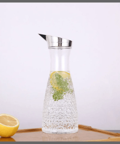 1.1L Embossed acrylic pitcher jar