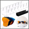 Baseball Cap Display Rack Acrylic Cap Storage Rack With Slots