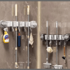 4-Holes Multi-Purpose Hooks Mop Hanger / Rack
