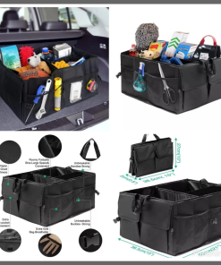 High quality car boot organizer with compartments