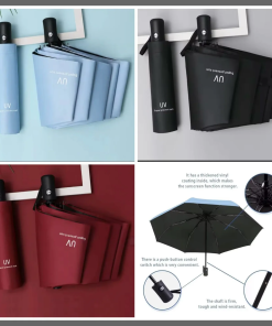 8 Ribs  Travel Rain Sun Umbrellas Windproof