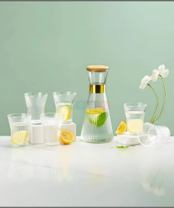 Baochum Clear Glass 7pc Water Set