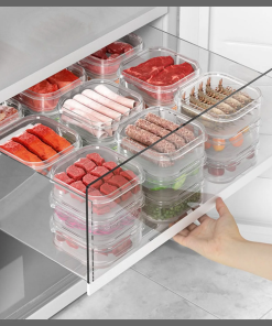 Draining Hole Design Fridge Organizer