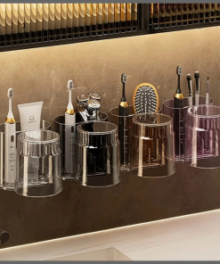 Wall Mounted Toothbrush Holder