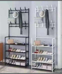 5 Layer strong metallic multipurpose shoe rack