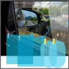 4 pcs Car Window Anti Fog Rainproof Window