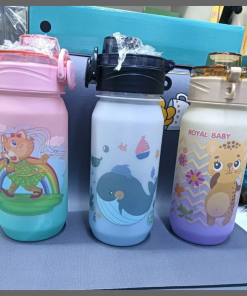 Kids sippy cartoon water bottle