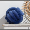Knot pillow Round ball home decor cushion
