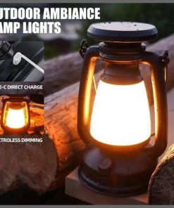 Solar/Rechargeable Lantern Lamp 