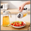 630 ml glass kitchen oil bottle
