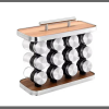12in1 spice rack set Rectangular in shape