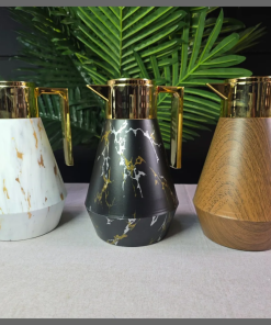1L Marble and Gold Unbreakable  Flask
