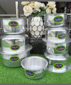 8pcs Aluminium Cookware set with no lids