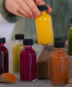 12Pcs Bottle Ginger Shots Essential Glass Bottles