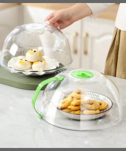 Big size acrylic microwave food cover