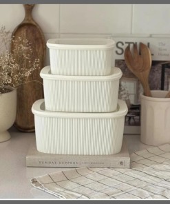 3Pcs Multipurpose storage containers