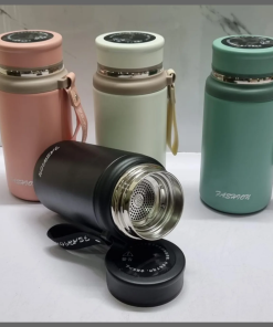 900ml thermometer lid Fashion food flask thermocup