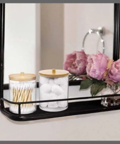 Acrylic Qtip storage jar