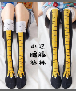 Halloween Funny Chicken Foot Socks