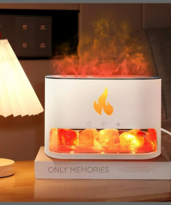 10W Salt stone fire place aroma diffuser humidifier