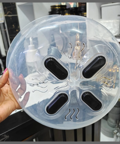 Magnetic microwave food cover