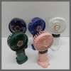 Led digital mini portable fan
