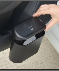 Car Door Seat Clip Stand Holder Organizer With Lid Trash Can