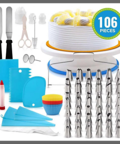 106 piece cake decorating set